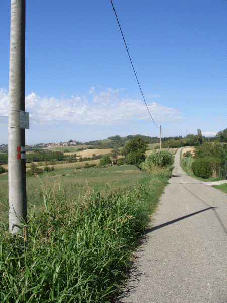 Il percorso verso S. Salvatore