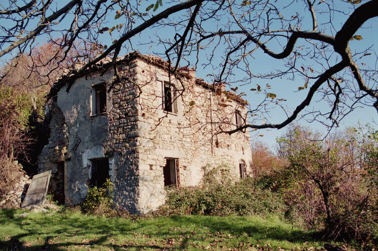 Scorcio della borgata di Rivarossa