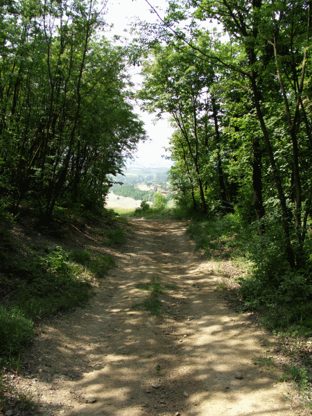 Finestra panoramica dal sentiero