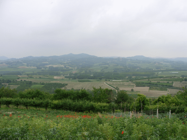 Paesaggio dal sentiero
