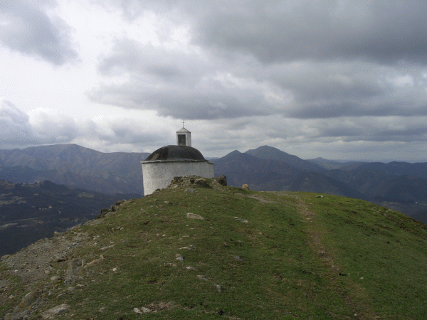 Cartolina “nordica” dal Monte Alpe (mt.834)