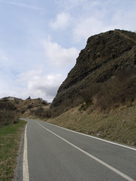 La strada verso Fraconalto