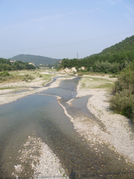 Veduta sul torrente