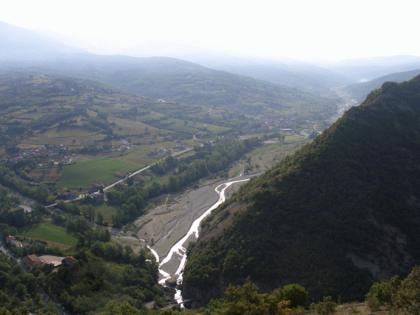 Foto “aerea” dal percorso