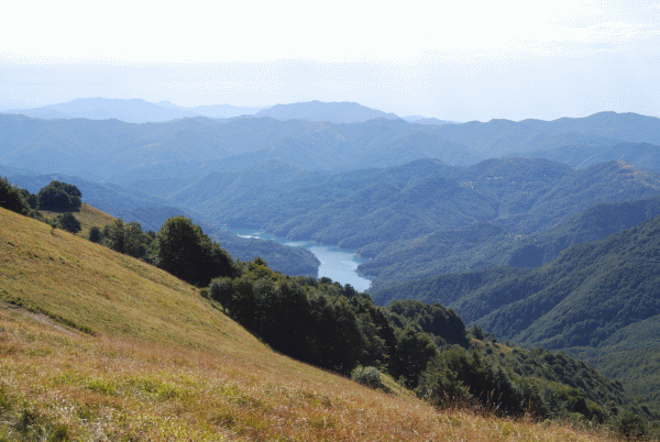 Il lago del Brugneto