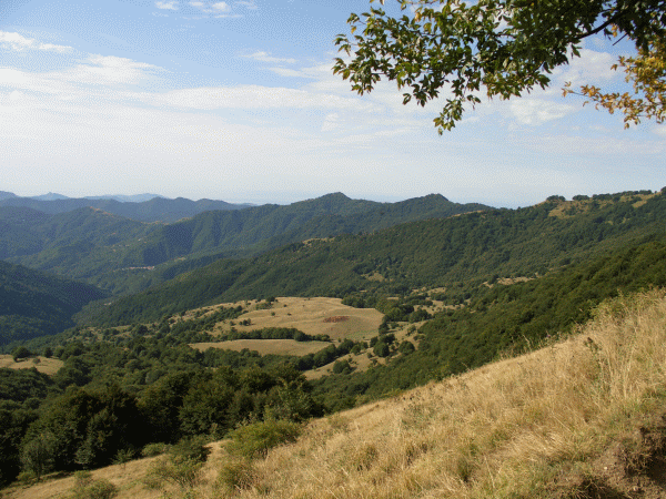 Panorama dal sentiero