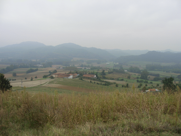Scorcio panoramico dal sentiero