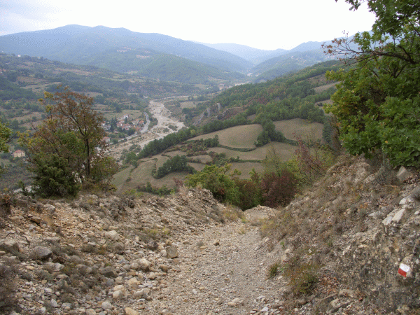 Veduta sulla Valle Sisola